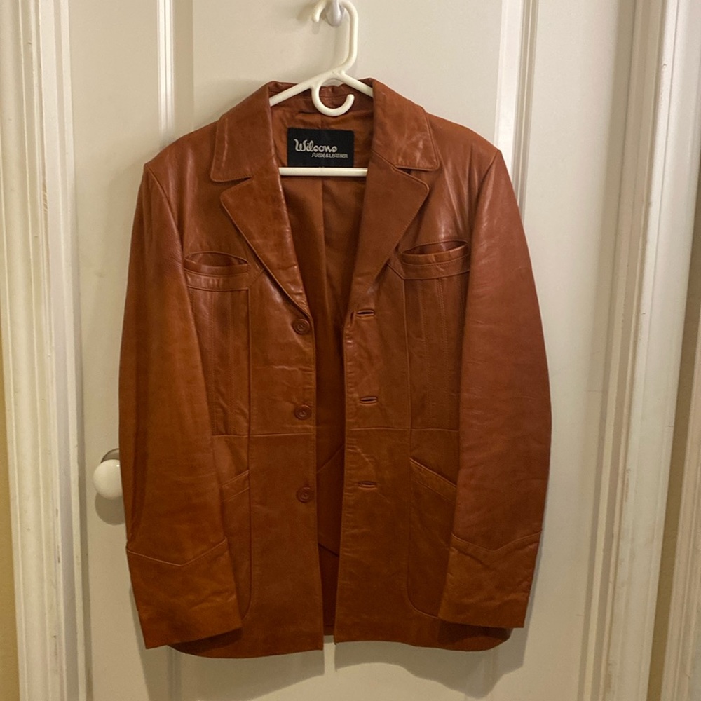 VINTAGE Wilson’s leather mens jacket 36